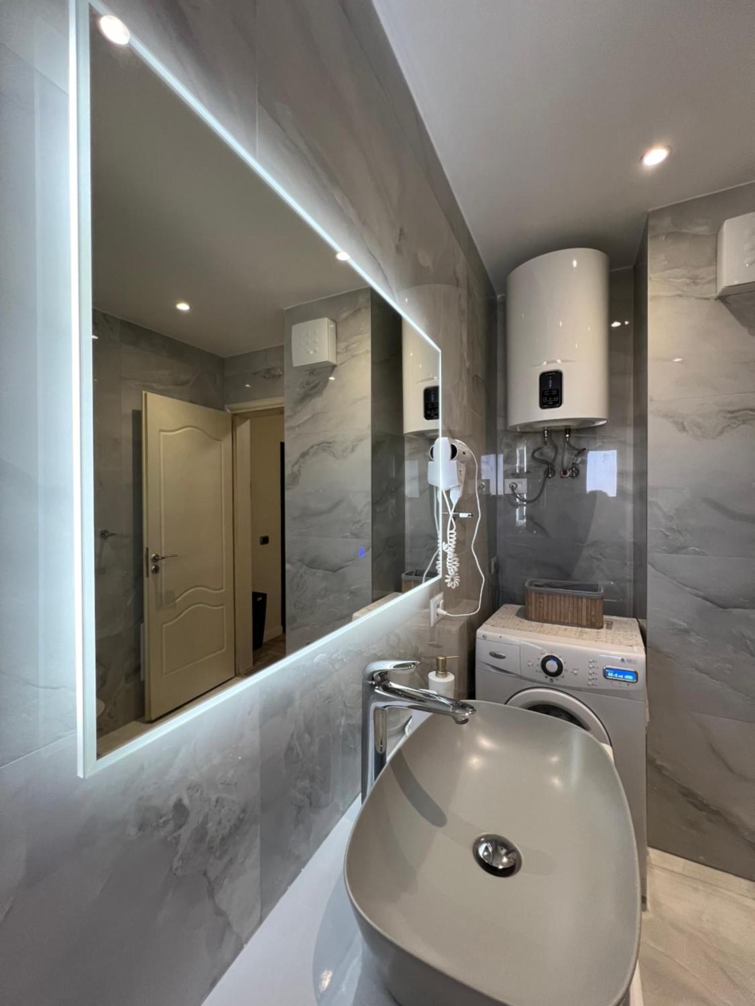 Center View Luxury Apartment 地拉那 外观 照片